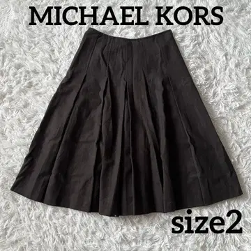 MICHAEL KORS 마이클코어스 플레어 스커트 무릎 기장 스커트