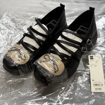 GU rokh 메리제인 슈즈 블랙 XL