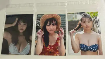 혼고 유즈하 브로마이드 3장 세트 슈프레 온라인 사인회 한정판