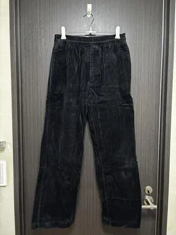 JOURNAL STANDARD 블랙 코듀로이 팬츠 S 사이즈