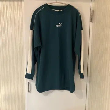 PUMA 다크 그린 트레이닝복 스커트 세트