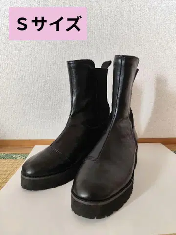 Launa lea 라우나레아 사이드 고어 부츠 통굽