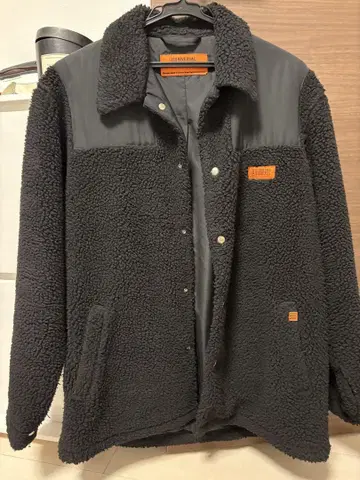 UNIVERSAL OVERALL 플리스 자켓 M 블랙