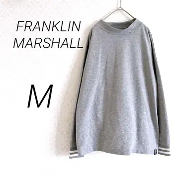 FRANKLIN MARSHALL 트레이닝복 M 그레이 플리츠 절개