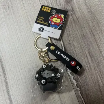 먀쿠먀쿠 산리오 키링 흑백 폼폼푸딩 박람회