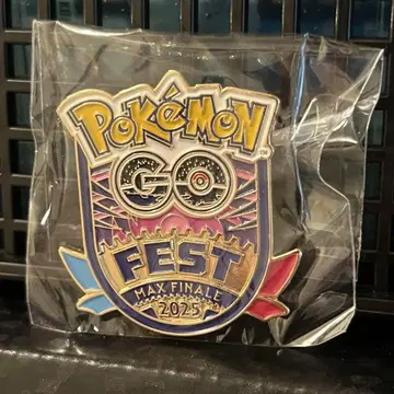 [ 미국 수량 한정 ] 포켓몬 GO FEST 2025 핀 배지 핀즈