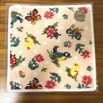페일러 하이디 도트 손수건 페일 애프리콧
