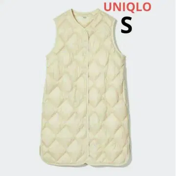 유니클로 UNIQLO 울트라 라이트 다운 롱 베스트 S
