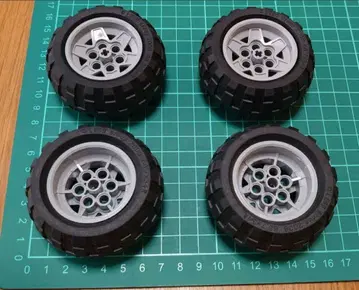 레고 타이어 세트 68.7 x 34R 4개 세트