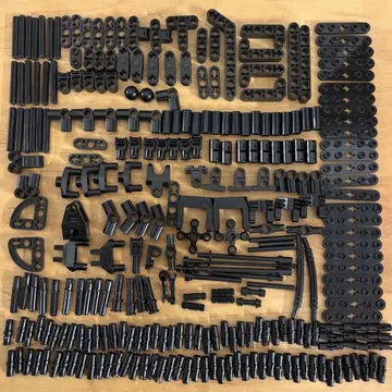 정품 LEGO 레고 특수 부품 레고 테크닉 블랙 검정 묶음 판매