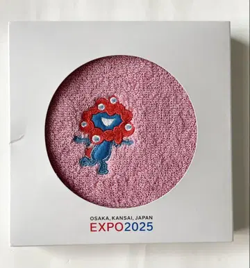EXPO 2025 미야쿠미야쿠 자수 핸드 타월