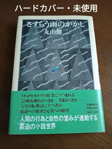 [새상품 미사용 오비 포함] 방황하는 비의 허수아비 마루야마 켄지 소설