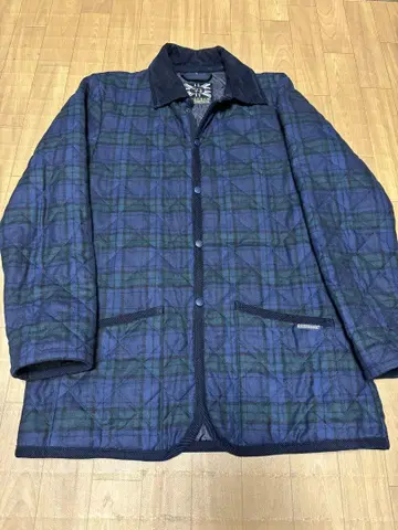 LAVENHAM 라벤햄 퀼팅 자켓 블랙워치 L 사이즈