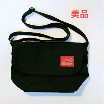 Manhattan Portage 블랙 숄더백