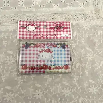 레어 후르츠 헬로키티 카드 케이스 캔 알루미늄