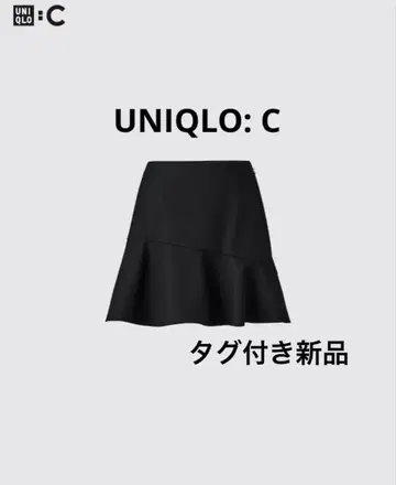 [ UNIQLO ] 플레어 스커트 블랙 2025 가을/겨울 신상