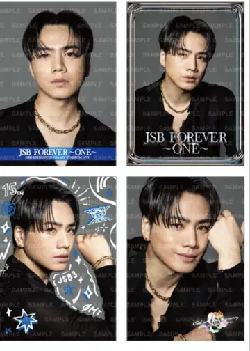 3대 JSB 토사카 히로오미 OMI 포토 카드 4장 세트