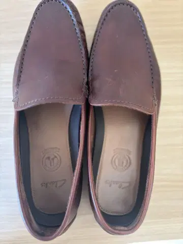 Clarks 브라운 로퍼 27.5cm