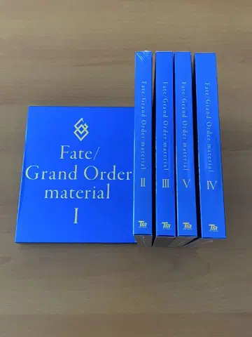 Fate/Grand Order material 1.2.3.4.5