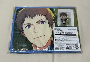 SideM 세가 럭키 쿠지 신겐 세이지 아크릴 스탠드, 머플러 타월 세트