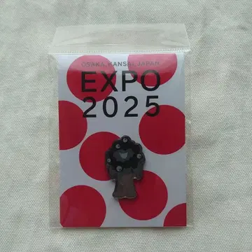 미야쿠미야쿠 핀 배지 블랙 EXPO 2025 핀즈 블랙미야쿠