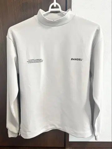 BANDEL 루즈핏 롱슬리브 모크넥 셔츠