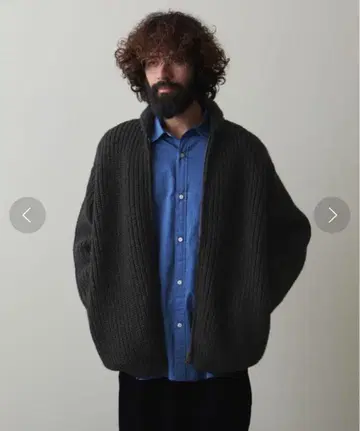스티븐 알란 울루과이 울 로우 게이지 카우친 스웨터