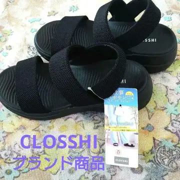 CLOSSHI 블랙 스포츠 샌들 LL 택 포함 새상품