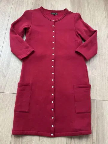 새상품급 agnes b. 프레숑 가디건 빨간색 사이즈 1 속기모