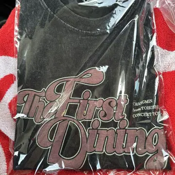 창민 The First Dining 굿즈 T셔츠 m 상의