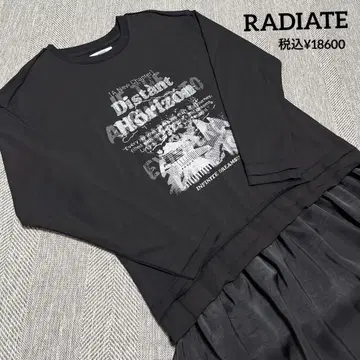 야마다야 RADIATE x OKIRAKU 도킹 로고 티셔츠 원피스