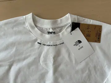 HYKE x north face 롱티 화이트 M