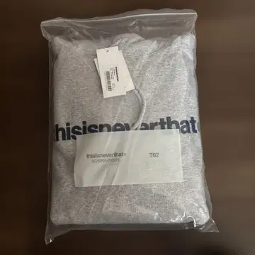 thisisneverthat T02 그레이 후드티
