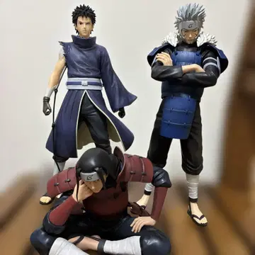 NARUTO 나루토 제일복권 하시라마, 토비라마, 오비토 피규어 세트