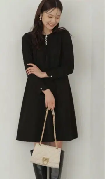 프로포션 바디 드레싱 프론트 비쥬 미니 원피스 2차 모임 h