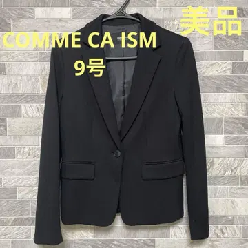 [새상품급 COMME CA ISM] 컴시즘 블랙 9호 F 테일러드 자켓