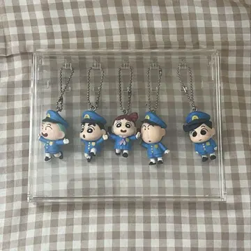 짱구는 못말려 천하떡볶이 학원 키링 컴플리트 (클리어 케이스 제외)