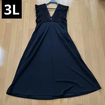 시마무라 셔링 원피스 빅 사이즈 3L