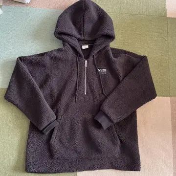 PUMA 플리스 자켓 블랙