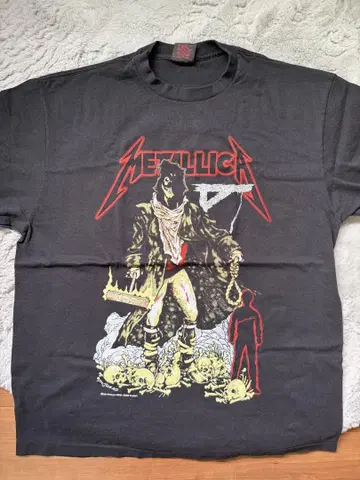 Metallica T셔츠 XL 사이즈