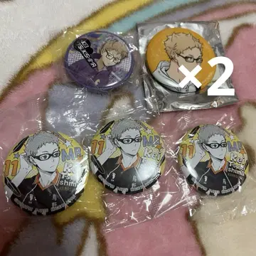 츠키시마 케이 캔뱃지 6개 세트