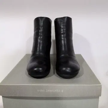 유코이마니시 부츠 24.5 블랙