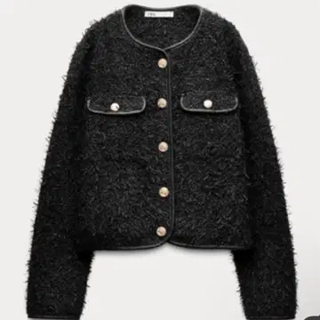 메탈릭 텍스처 자켓