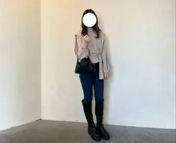 롱 부츠 JEANASIS 블랙