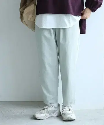 yuni 60/2 강연 코튼 narrow 팬츠