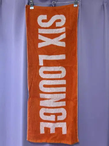 SIX LOUNGE 타월 오렌지