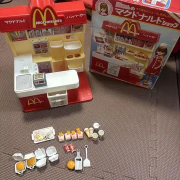 레어 리카짱의 맥도날드 샵 쇼와 당시 물건
