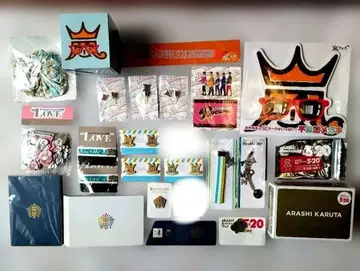 [ 미개봉 새상품 ] ARASHI 굿즈 세트