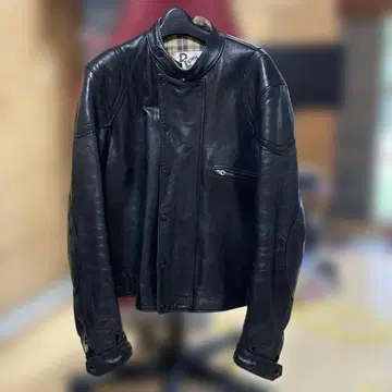 Lewis Ltd. 블랙 가죽 자켓 38 루이스 레더