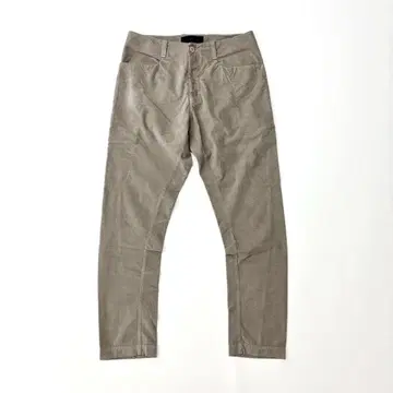 TRANSIT UOMO 스트레치 입체 몰스킨 팬츠 그레이 계열 M